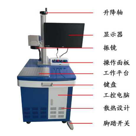 金屬銘牌激光打標(biāo)機(jī) 光纖激光打標(biāo)機(jī)20瓦30瓦精密打標(biāo)